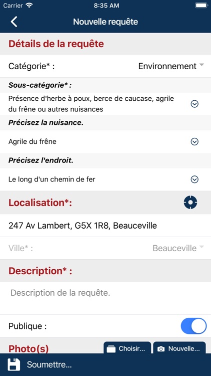 Gestion Requêtes & Plaintes