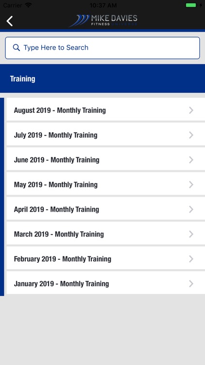 Mike Davies Fitness Universe