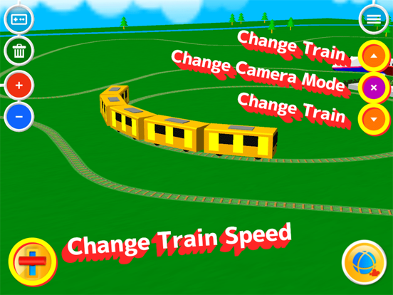 Touch Train 3D iPad screenshot 4 - Education app