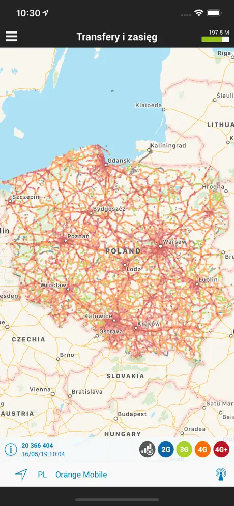 nPerf internet speed test