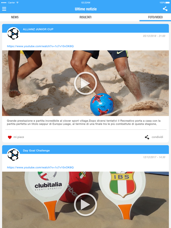 Beach Soccer Ostia iPad screenshot 2 - Sports app