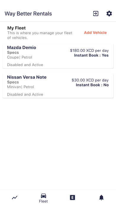 Screenshot #3 pour WayBetter Rentals Fleet Manage