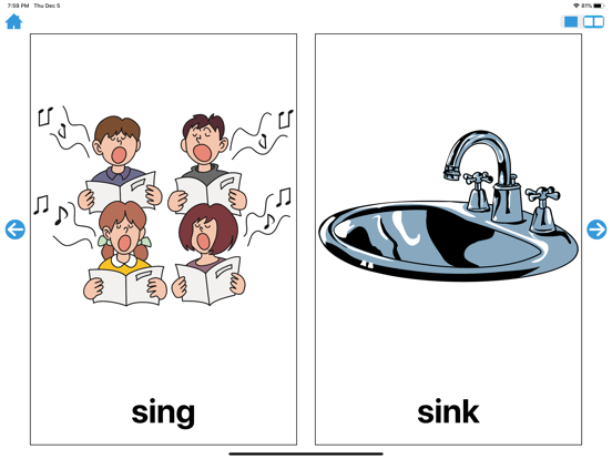 Minimal Pairs/Final Consonants iPad screenshot 6 - Education app