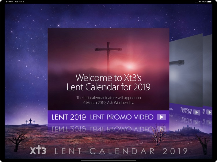 Xt3 Lent Calendar HD