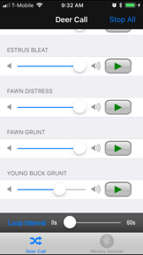 Deer Call Mixer screenshot