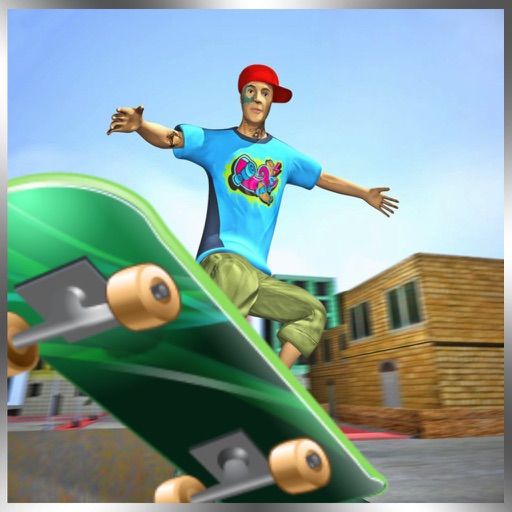 Extreme Skate Boarder 3D Free Street Speed Skating Racing Game icon