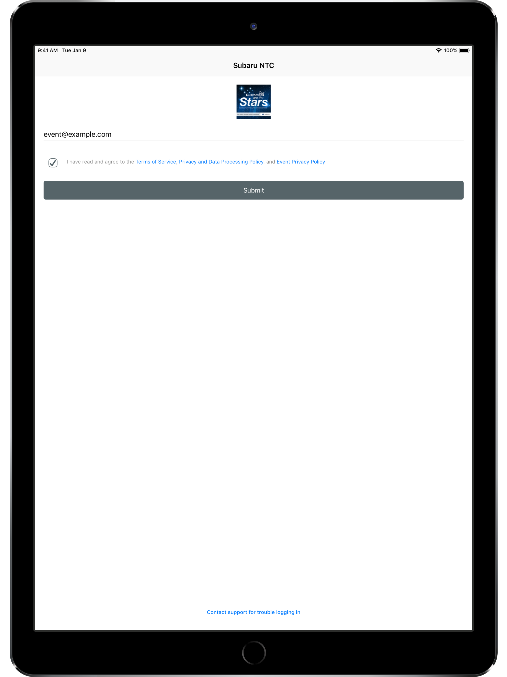 Subaru NTC 2020 screenshot 5