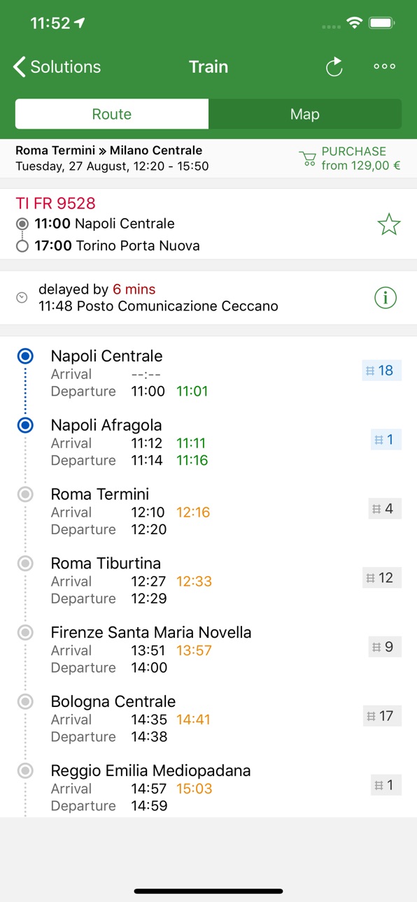 iPhone screenshot