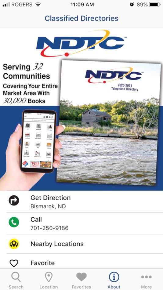#1. Go NDTC (iOS) 由: North Dakota Telephone Company