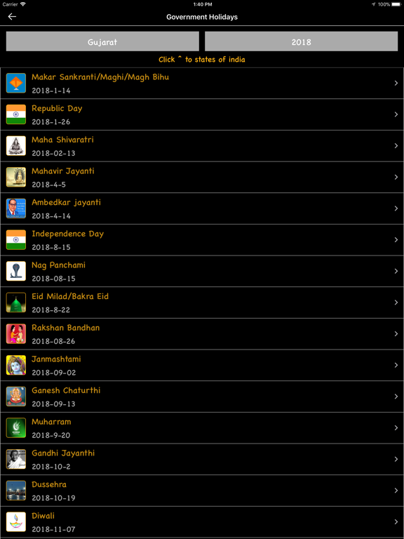 Hindu Calendar - Panchang iPad screenshot 9 - Book app
