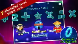 Game screenshot Ice Math Ninja ZERO apk