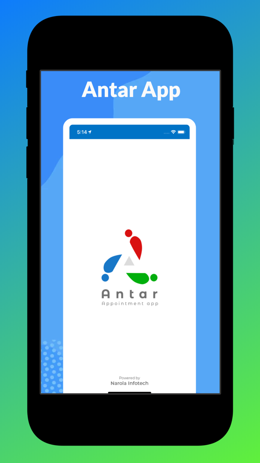 #1. Antar : Appointment App (iOS) 由: Narola Infotech