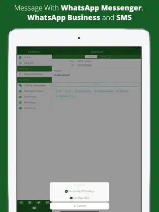 Screenshot 3 ChatDirect - Message Directly iphone