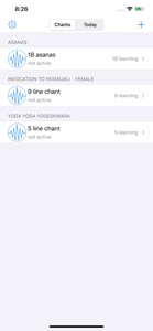 Yoga Chants screenshot #1 for iPhone