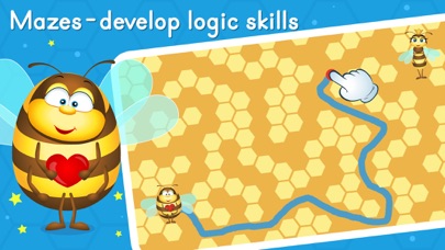 How to cancel & delete Learning games for kids - Bee from iphone & ipad 3