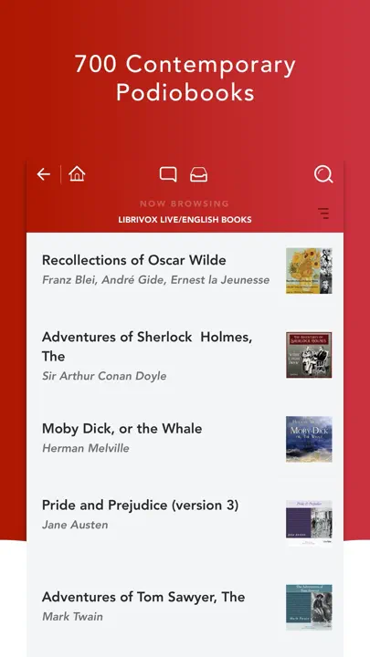 Audiobooks HQ + iPhone-skjermbilde 2
