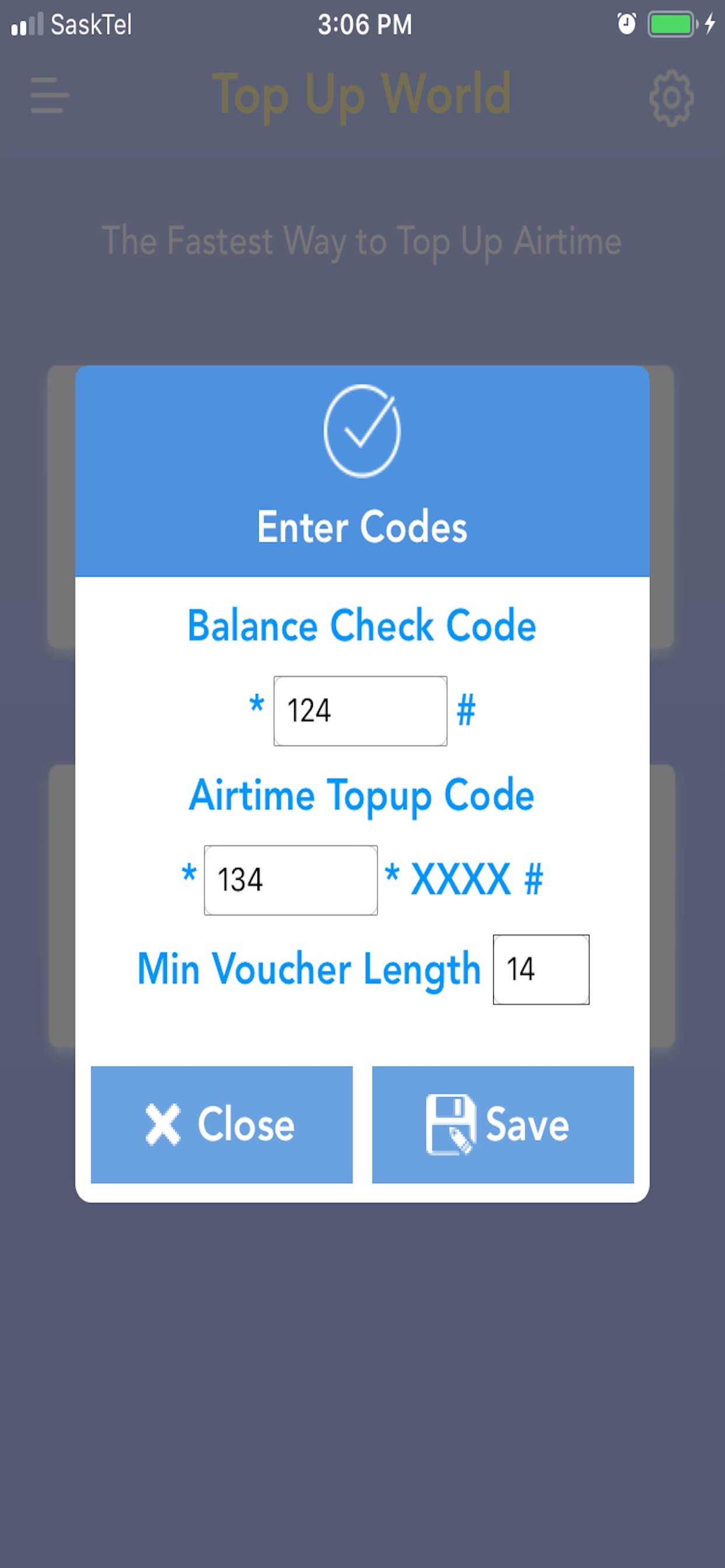 Top Up World Airtime Recharge
