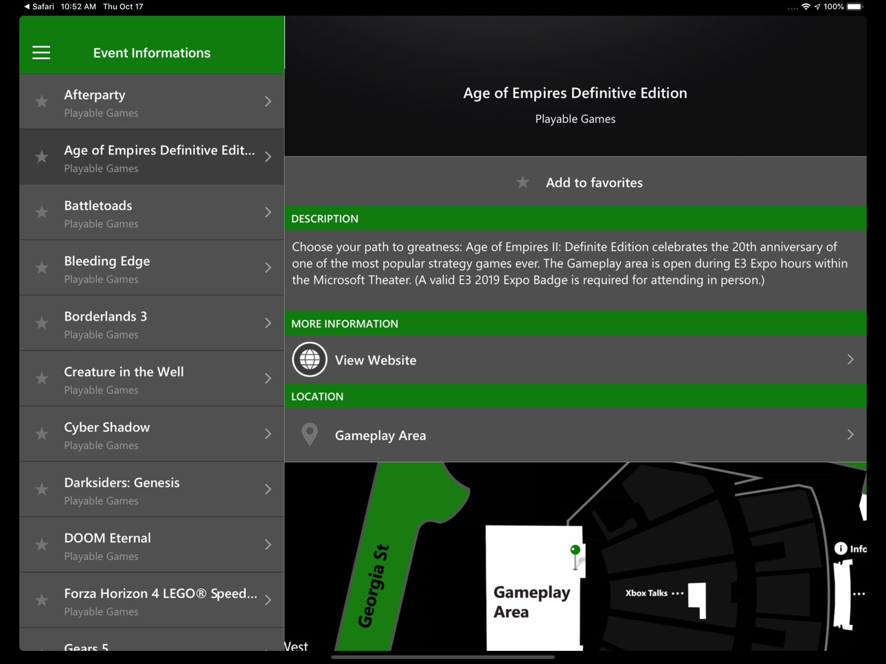 Screenshot 10 of Xbox Events