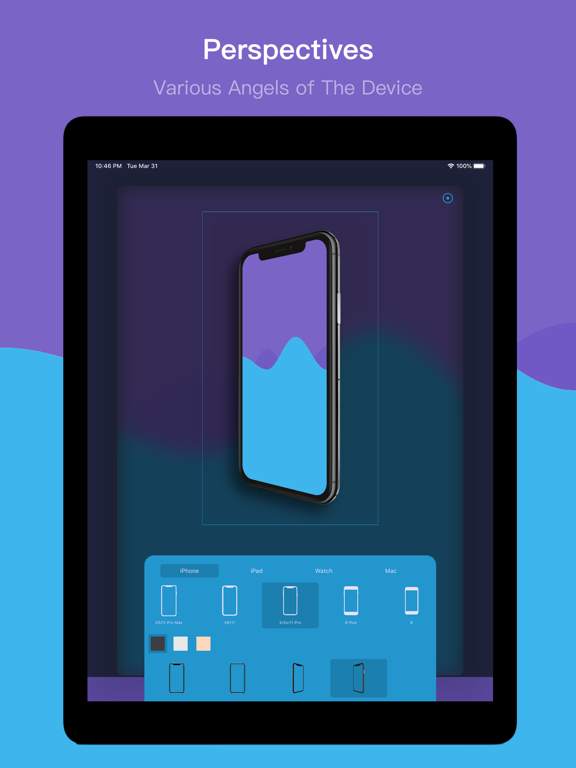 OneMockup - Make Custom Mockup iPad screenshot 5 - Utilities app