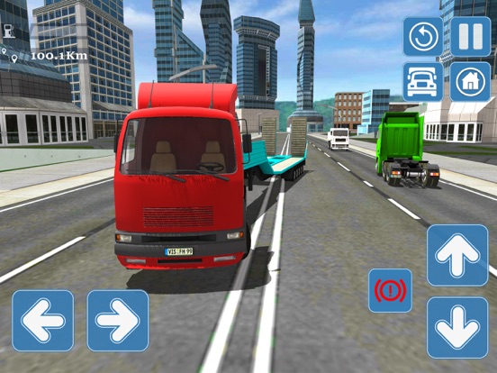 Euro Truck Driving 3D Sims iPad screenshot