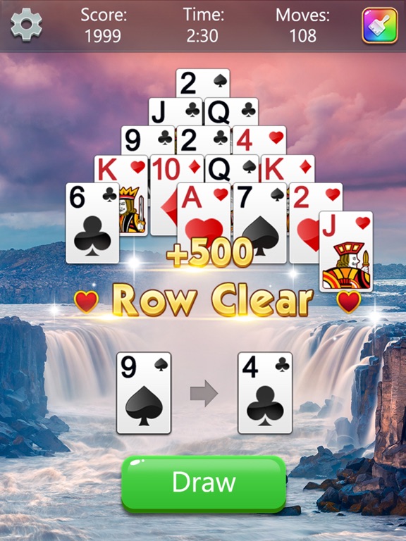 Screenshot #5 pour Pyramid Solitaire Fun