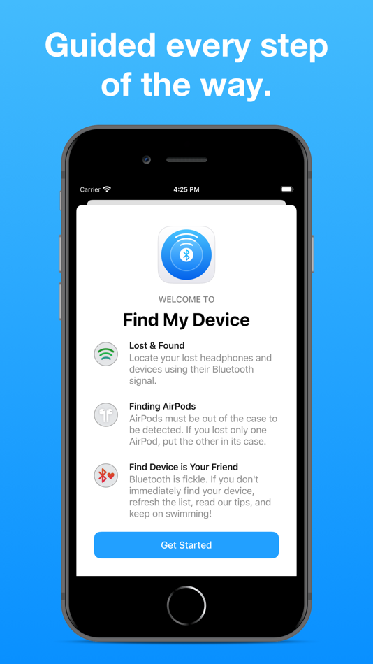 #3. Find My Bluetooth Device (iOS) By: On Hand Apps