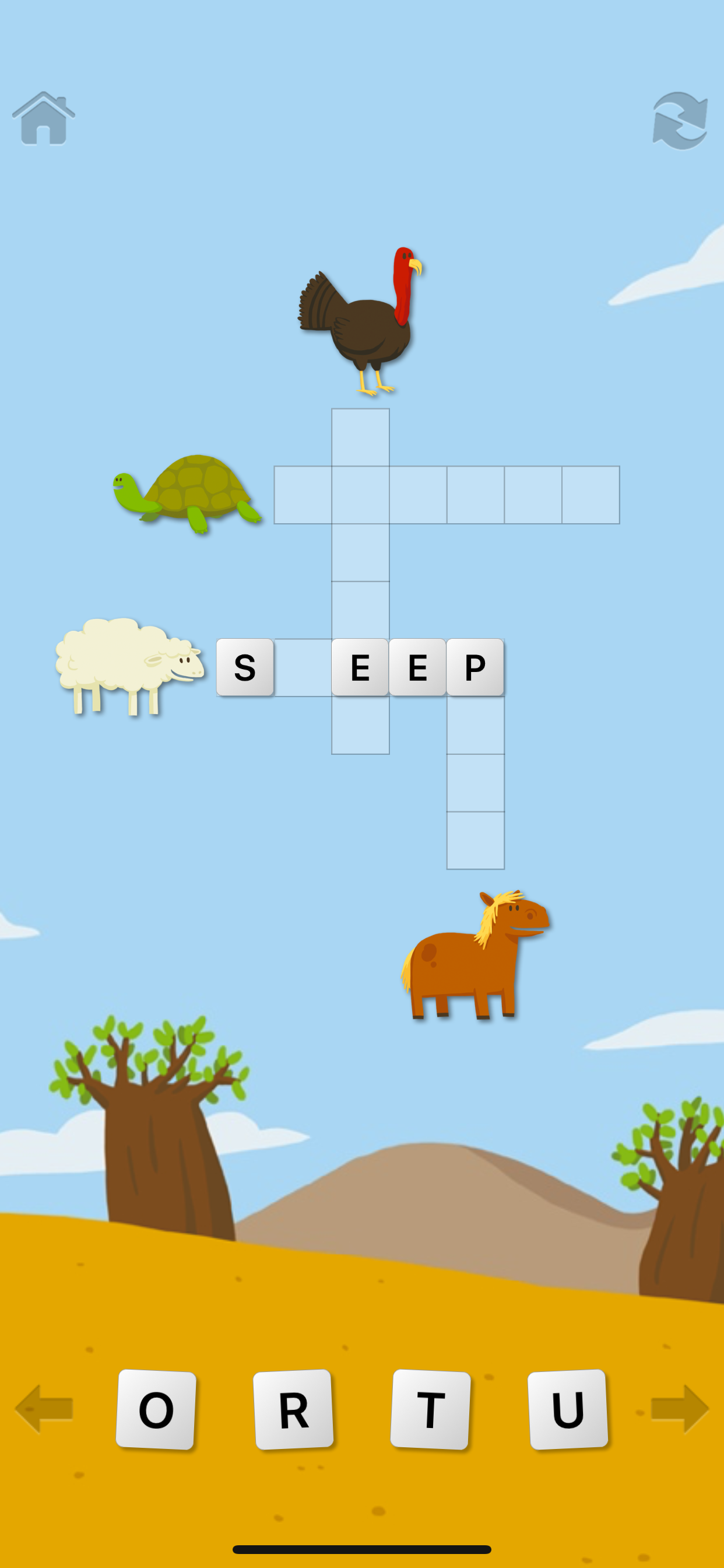 Ani'Mots Crossword screenshot 3