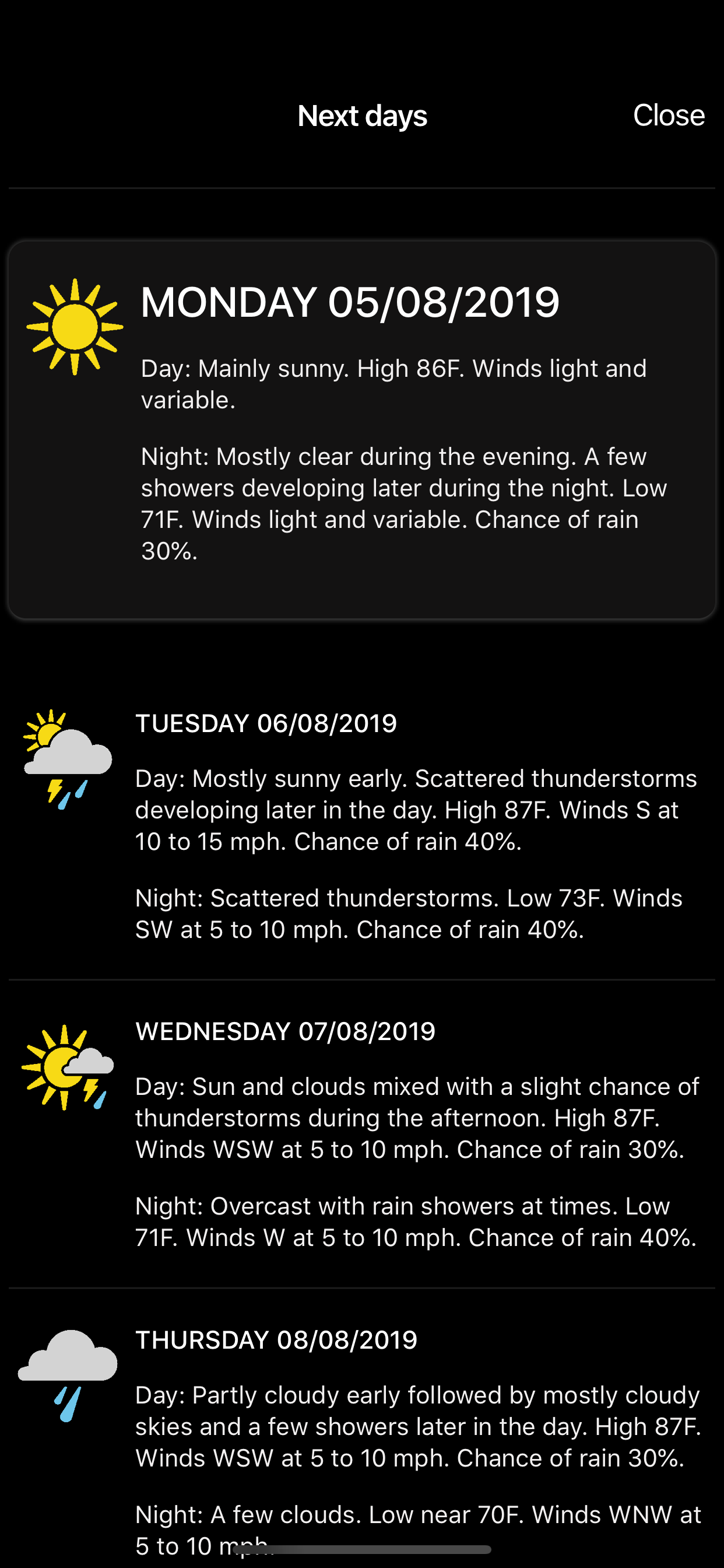 E Weather