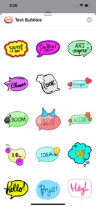 Speech Bubble Stickers ⋆ screenshot #8 for iPhone