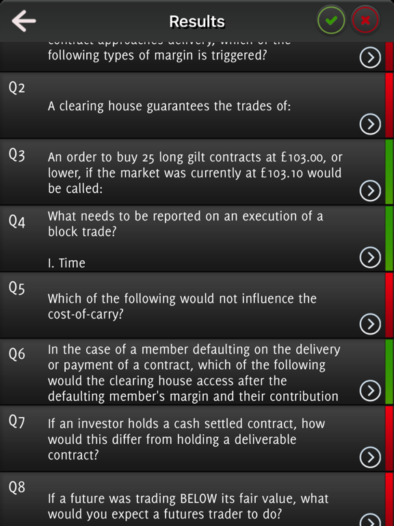 Screenshot #6 pour Derivatives Mock Exams