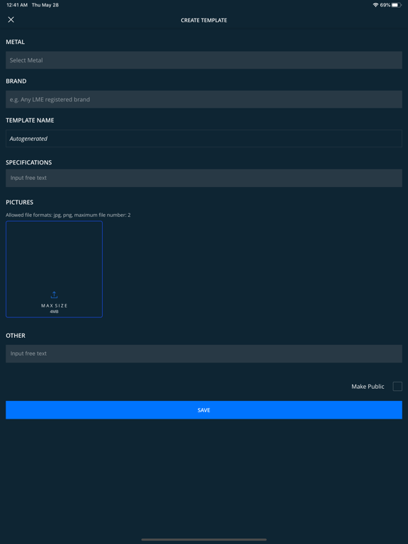 Screenshot #6 pour TradeCloud Metal