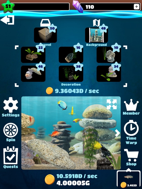 Screenshot #6 pour Fish Farm Merge