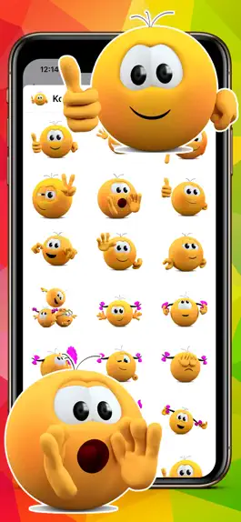Game screenshot Стикеры Колобанга iMessage apk