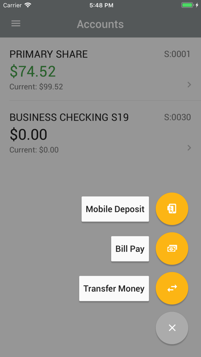 Russell Country FCU Screenshot