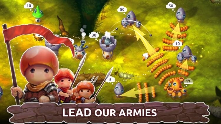 Mushroom Wars 2: RTS & TD war screenshot-0