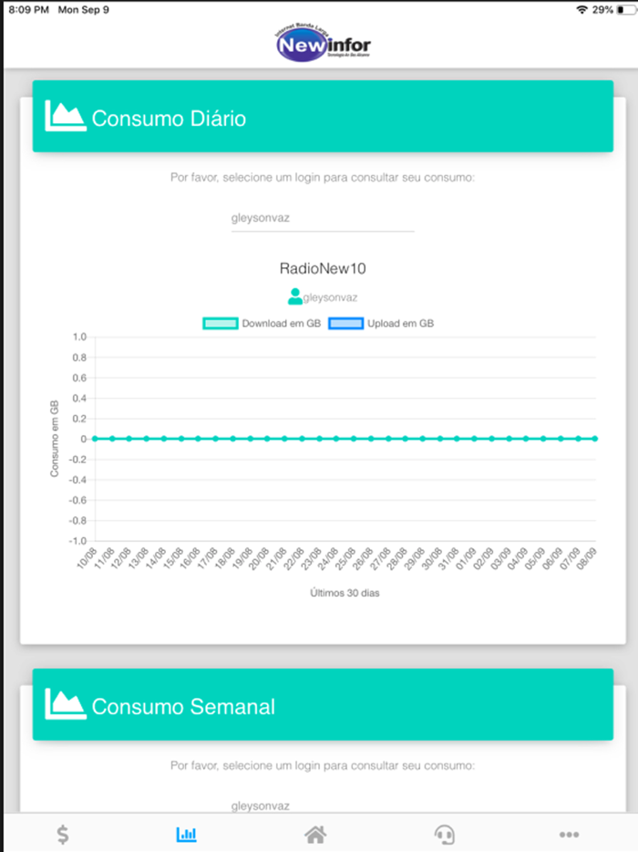 NewInfor Central do Assinante