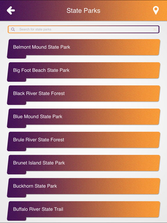 Screenshot #6 pour Wisconsin Campgrounds & Trails