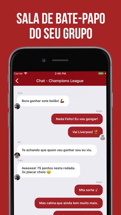Bolão App Screenshot