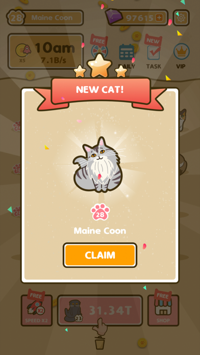 Screenshot #2 pour Merge Cats!