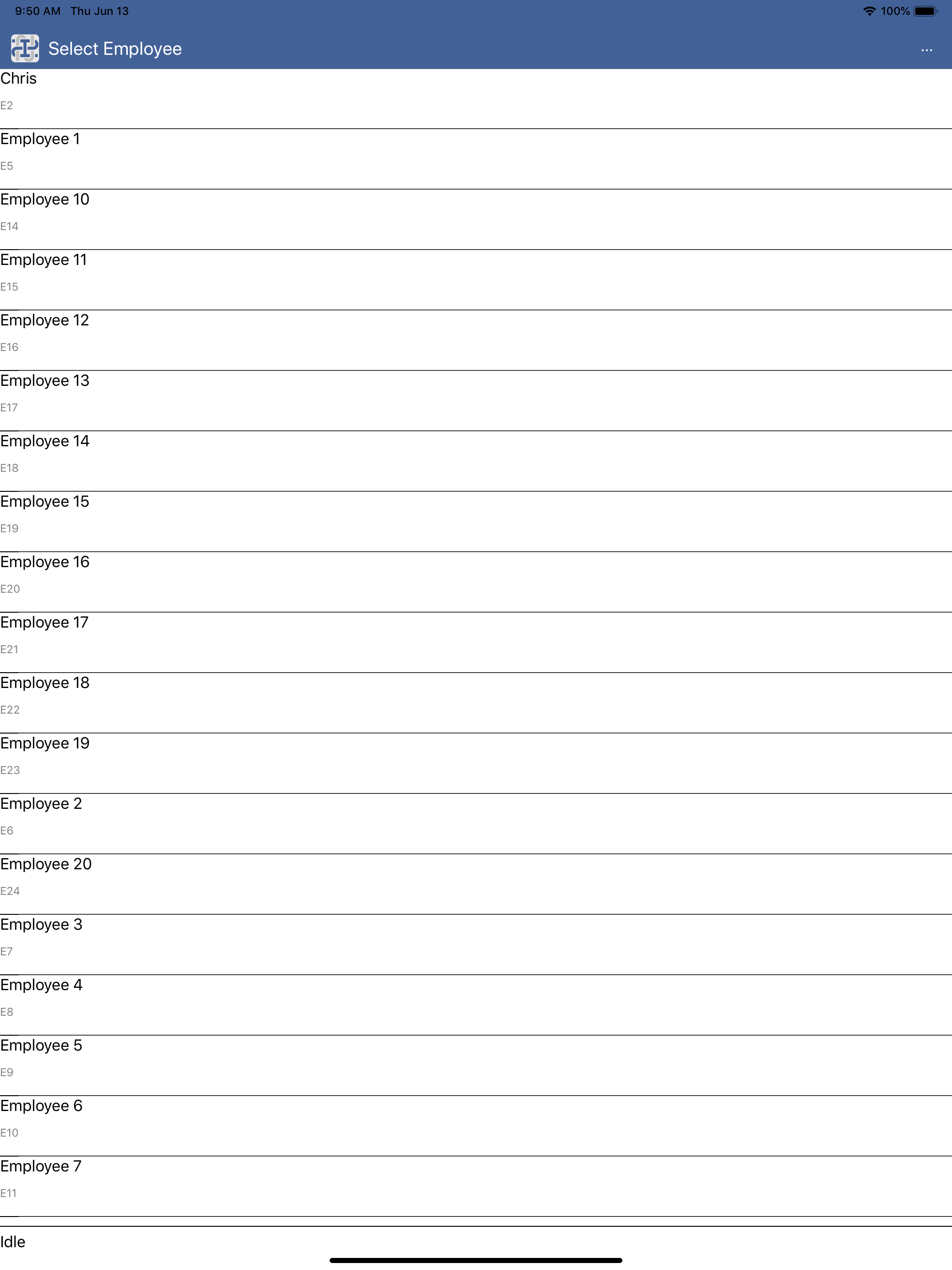 ISS Timesheets