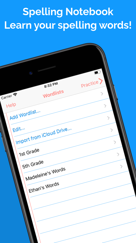 #1. Spelling Notebook Premium (iOS) 由: Ako Software Ltd.