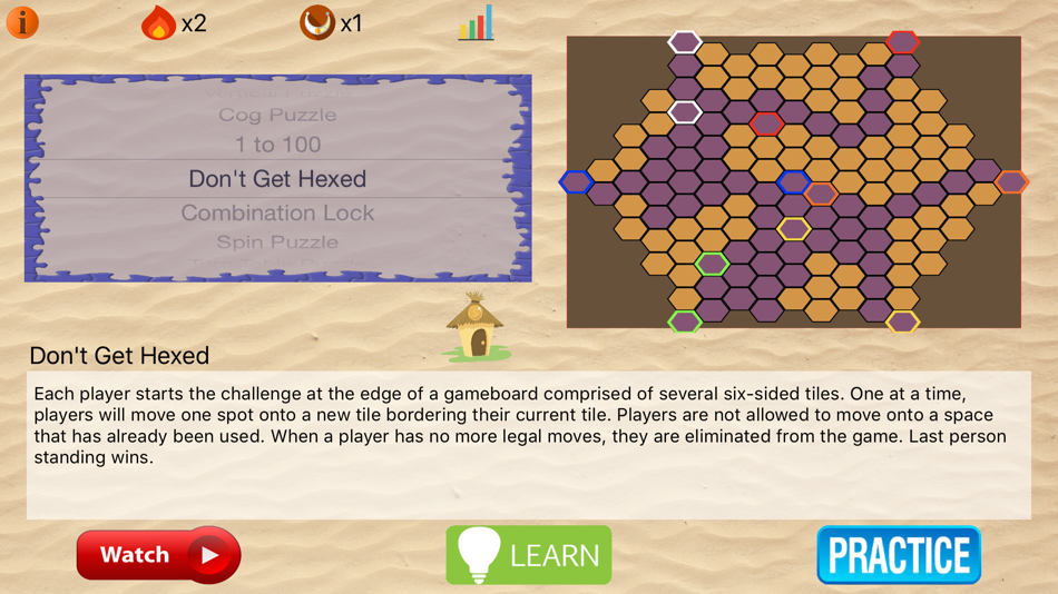 #1. Puzzle Cluster from Survivor (iOS) 由: Ryan Tensmeyer