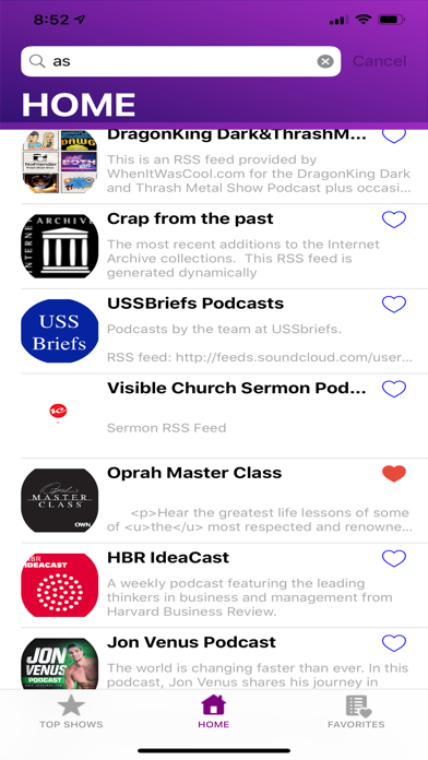 Screenshot #3 pour CastMe Player: Stream Podcast
