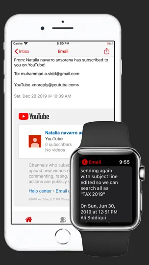 Capture d'écran de WristMail For Gmail sur iPhone 2