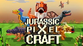 Jurassic Pixel Dinosaur Craft screenshot