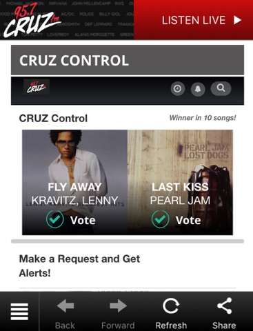 95.7 CRUZ FM screenshot 4