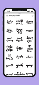 Everyday Letters screenshot #3 for iPhone
