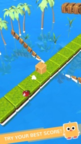 Impossible Road: Animal Cube screenshot