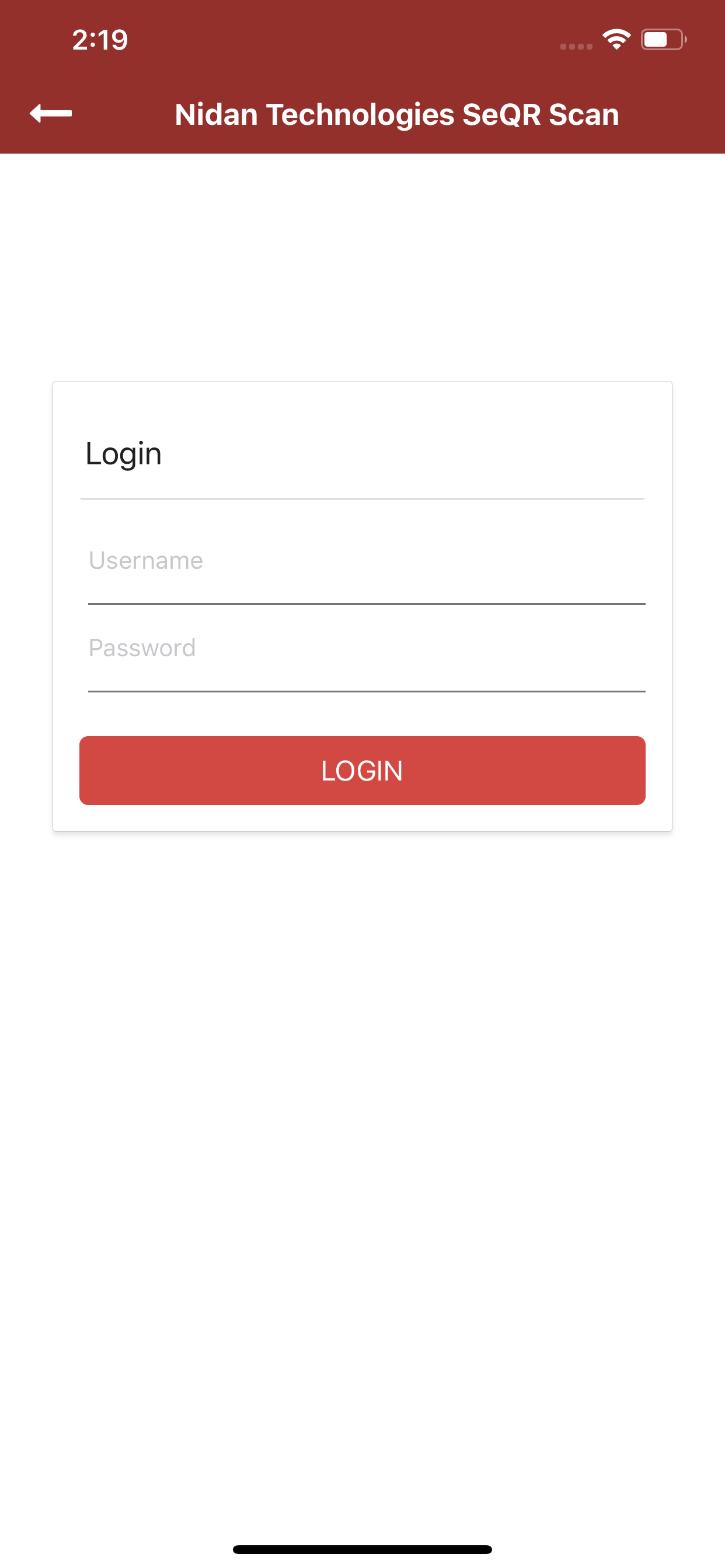 Nidan Technologies SeQR Scan screenshot 3