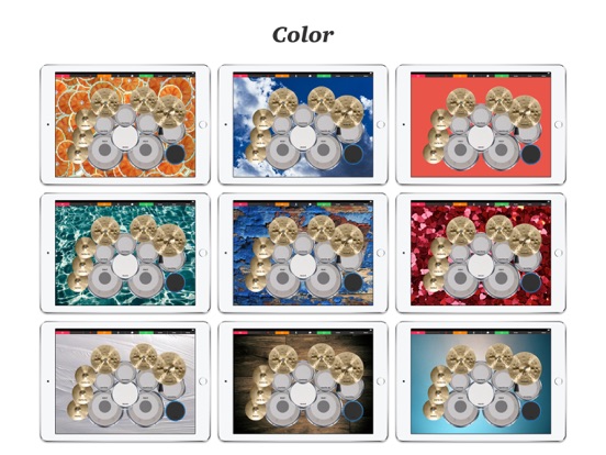 Drum Set - Real Pad Machine HD iPad screenshot 6 - Music app